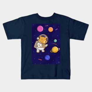 Maurice The Bear - Astronaut Kids T-Shirt